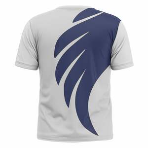 T-shirts de sport personnalisés 100 % polyester tricoté, respirants, séchage rapide, écologiques, col rond, mode masculine, fabricant OEM ODM - Product Image 2
