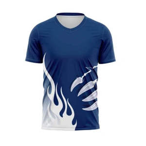 เสื้อยืดระบายอากาศป้องกันรอยยับของผู้ชายเย็บแบบใหม่ทำจากโพลีเอสเตอร์แบบกำหนดเองได้ใส่สบาย - Product Image 5