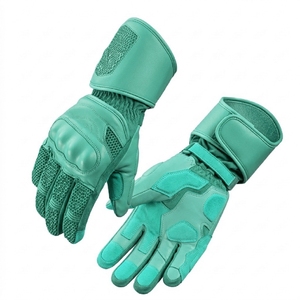 Guantes de Motociclismo de Cuero Furygan para Hombre, Protección de Fibra de Carbono, Guantes de Carreras Resistentes al Viento - Product Image 4