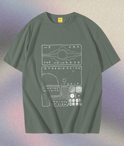 T-shirt pour homme 100% coton, style streetwear vintage, coupe ample, épaules tombantes, logo personnalisé imprimé, tissu lourd 240 GSM - Product Image 6