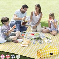 Couverture de pique-nique imperméable pour extérieur, pelouse, parc, plage, camping, loisirs