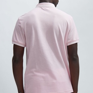 Camiseta Polo para Hombre, Antiarrugas, de Poliéster/Algodón, Jersey Bordado, Manga Corta, con Logotipo Personalizado, Camisetas Lisas - Product Image 2