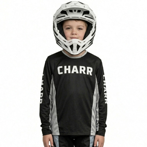 ชุดเสื้อเจอร์ซีย์มอเตอร์ครอส MX คุณภาพสูงสำหรับผู้ชาย ระบายอากาศได้ดี แห้งเร็ว ผลิตจากผ้าสแปนเด็กซ์/โพลีเอสเตอร์ รับสั่งพิมพ์ลายตามแบบ บริการ OEM - Product Image 3