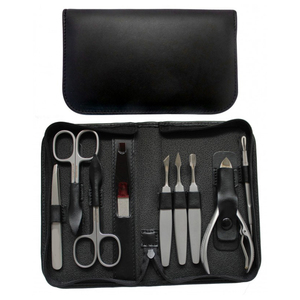 Kit de soins personnels de haute qualité, ensemble professionnel de manucure et pédicure en acier inoxydable, ciseaux pour peaux mortes, coupe-ongles pour les orteils - Product Image 1