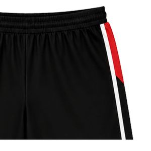 Men Black Red Basketball Shorts Sports Uniform <b>Athletic</b> Team Wear Training Match Apparel Performance Game Clothing Outdoor - Product Image 4