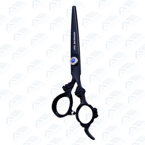 Nouvelle Série de Ciseaux de Coiffure Professionnels de 6 Pouces à Motif Vert pour la Coupe de Cheveux - Product Image 5