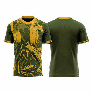เสื้อแข่งอีสปอร์ตพิมพ์ลายพรีเมียม ทนทาน ระบายอากาศได้ดี แห้งเร็ว ผลิตจากโพลีเอสเตอร์ 100% จากโรงงาน - Product Image 5
