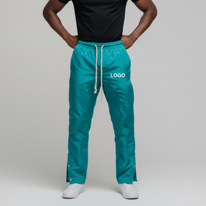 Pantalones Deportivos para Hombre con Logotipo Personalizado OEM, Pantalones de Baloncesto con Cierre a Presión, Ligeros, para Entrenamiento en Gimnasio y Running, Cintura Elástica - Product Image 3