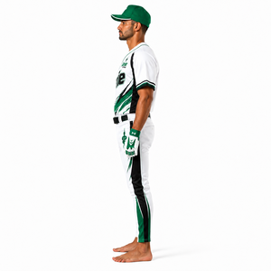 Uniforme de baseball professionnel offrant un confort premium, des coutures durables et une coupe athlétique pour l'entraînement et la compétition OEM - Product Image 3