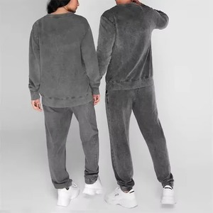 Sweat-shirt vintage pour homme en polyester/coton, col rond, en molleton, imprimé par transfert thermique, tricoté, respirant, écologique, hiver - Product Image 4