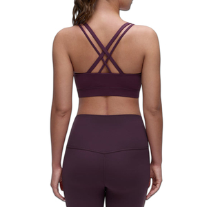 Conjunto Deportivo Personalizado al por Mayor con Logotipo, Ropa Deportiva para Mujer, Conjunto de Gimnasio, Traje de Yoga de 2 Piezas con Manga Larga y Efecto Levanta Glúteos - Product Image 3