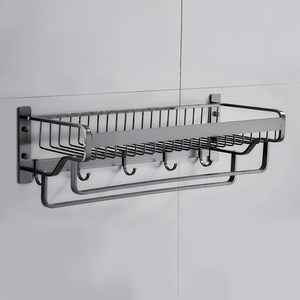 <b>Bathroom</b> Organizer Premium Wall Mounted Towel Rack Stainless Steel <b>Bathroom</b> Towel Stand Corrosion free Resistant <b>Accessory</b> - Product Image 1
