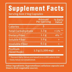 Özel Marka <span class=keywords><strong>Psyllium</strong></span> Kabuğu Ekstresi ve Plantago Ovata Lif Takviyesi ile Mide İçin, Sindirimi Destekler ve Günlük Lif Sağlar - Product Image 6