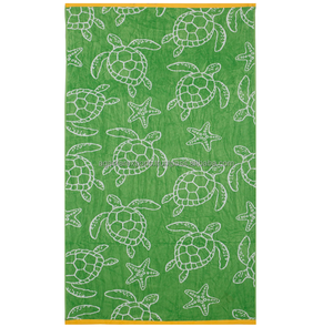 Toallas de Algodón de Lujo para Hotel y Piscina, 500 GSM, Toallas de Playa de Secado Rápido, Suaves y Extra Absorbentes, al por Mayor - Product Image 2