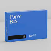 Boîte d'expédition en carton ondulé biodégradable et écologique personnalisée avec laminage mat et gaufrage pour l'emballage de chaussures et de vêtements