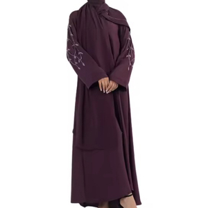 New Wholesale Customized Latest Design Custom <b>Women</b> <b>Abaya</b> High Quality Low MOQ Cheap Price <b>Women</b> <b>Abaya</b> Comfortable <b>Abaya</b> - Product Image 1