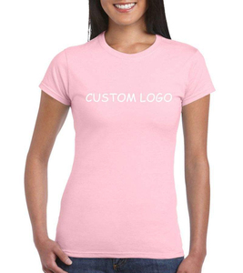 Camiseta Verde para Mujer con Logotipo Personalizado, 100% Algodón, Corte Ajustado, Cuello Redondo, Manga Corta, Tejido Jersey Informal - Product Image 3