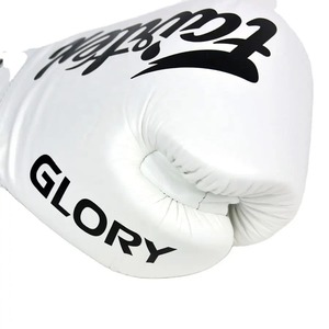 Gants de boxe Fairtex Sanda MMA en cuir de haute qualité, légers, professionnels, avec poignées et fermeture à lacets pour doigts entiers - Product Image 6