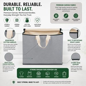 กล่องเก็บเสื้อผ้าแบบพับได้ - Product Image 3