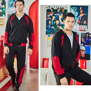 Conjunto Deportivo de Algodón para Hombre, Sudadera con Capucha y Pantalones Deportivos, Ropa Deportiva Informal para Gimnasio, Correr, Uso Diario - Product Image 4