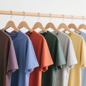 <b>Top</b> Ranking Plain Heavy Cotton Luxury Tshirt Unisex Custom Print Logo <b>Mock</b> <b>Neck</b> Blank Oversize Mens Streetwear Premium <b>Top</b> - Product Image 3