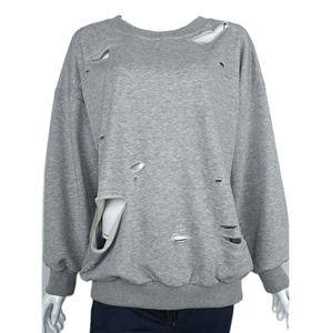 เสื้อสเวตเตอร์เปิดไหล่คอปาดสำหรับทุกเพศเสื้อสเวตเตอร์ใส่ได้ทั้งชายและหญิงมีแบรนด์ตามสั่ง - Product Image 2