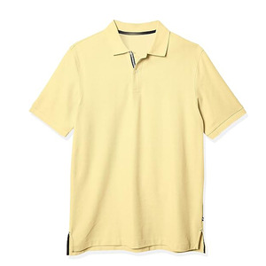 Polo de alta calidad para hombre, 100% algodón, polo de golf de poliéster tejido con logotipo bordado, polos personalizados. - Product Image 1