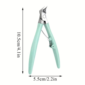 Tijeras de Manicura Profesionales de Acero Inoxidable de Marca Privada, Coloridas, Antideslizantes, para Eliminar Cutículas y Piel Muerta, Cortaúñas - Product Image 1