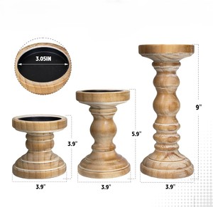 Vente en gros <span class=keywords><strong>de</strong></span> porte-bougie en <span class=keywords><strong>bois</strong></span> <span class=keywords><strong>de</strong></span> haute qualité, candélabre en <span class=keywords><strong>bois</strong></span>, support <span class=keywords><strong>de</strong></span> bougie décoratif fait à la main <span class=keywords><strong>pour</strong></span> mariage, Noël, décoration <span class=keywords><strong>de</strong></span> la maison - Product Image 4