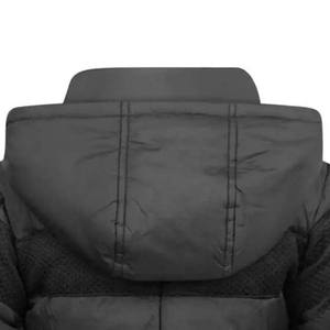 Men’s Oversized Puffer Jacket With Custom Logo – Custom <b>Fabric</b>, Color & Branding Available, Trendy Winter Streetwear - Product Image 5