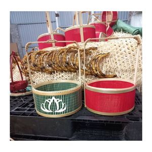 CUSTOMER APPROVED 2026 Bamboo Gift <b>Box</b> Clean Safe Bamboo Design for Food <b>Storage</b> and Gift Packaging Use - Product Image 1