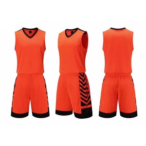 New Plain Basketball Uniform Custom Design Men Basketball Uniform for Men Made in Pakistan Custom Logo Printing - Product Image 1