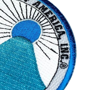 Patch brodé bleu de 4 pouces, à coudre ou à repasser, pour chapeaux, sacs à dos, uniformes, vêtements, emblème décoratif - Product Image 5