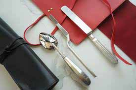 Professional 20cm Offset Cooking Tweezers White Coated Stainless Steel Chef <b>Tool</b> for <b>BBQ</b>, Pastry & Gourmet Plating & Decoration - Product Image 6