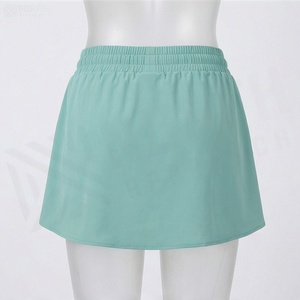 Shorts plissés pour femmes à taille élastique et cordon de serrage, couleur unie, style décontracté d'été, en Spandex et Polyester, confortables à porter - Product Image 2