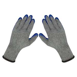 Gants de sécurité en CVC enduits de latex froissé du Vietnam, tricotés en polyester sans couture avec manchette élastique pour travaux industriels - Product Image 5