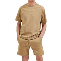 Ventes en gros de t-shirts et shorts décontractés d'été à prix avantageux, en coton