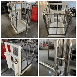 Meilleur prix, équipement de levage de matériaux d'entrepôt, élévateur hydraulique de marchandises, 10000 kg, 10 tonnes, élévateur de fret - Product Image 3