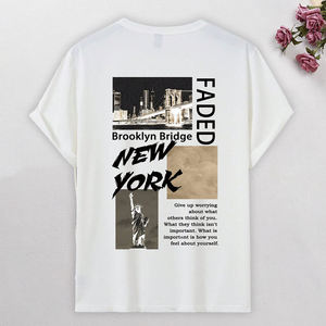 เสื้อยืดผู้ชายฤดูร้อนใหม่พิมพ์ลายดิจิตอลคอกลมแขนสั้นเสื้อยืดฮิปฮอปชุดลำลอง - Product Image 3