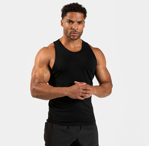 Wholesale Men Athletic <b>Stringer</b> Tank Top Quick Dry Slim Fit Fitness <b>Vest</b> Heat Mapping Sportswear Sleeveless Gym Shirt - Product Image 1