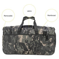 Sac de sport de haute qualité fabriqué au Pakistan, logo personnalisé, grande capacité, polyester, pour le sport