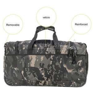 Bolsa de lona de alta calidad hecha en Pakistán con logo personalizado, de gran capacidad, de poliéster, para gimnasio y deportes. - Product Image 5