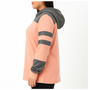 Sudadera con Capucha de Algodón 100% de Alta Calidad, Estilo Oversize, con Estampado de Araña y Cuello de Ganchillo, para Mujer - Product Image 4