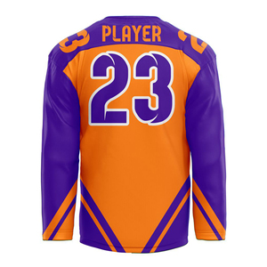 Maillot de hockey sur glace de haute qualité pour hommes, personnalisable, respirant, à séchage rapide, vêtements de sport personnalisés pour club - Product Image 5