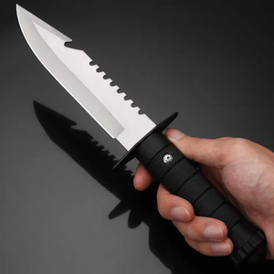 Cuchillo táctico portátil de supervivencia de acero inoxidable para defensa personal, cuchillo plegable multiusos de alta dureza para exteriores y camping - Product Image 4