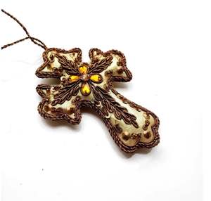 Decoración Colgante Bordada con Zari de Alta Calidad, Exquisita y Lujosa, para el Hogar y Festividades como Navidad, Ramadán y Eid, Venta al Por Mayor - Product Image 4