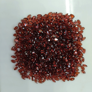 Granat rouge naturel 5x3MM, coupe ovale, pierre précieuse de qualité supérieure, pour la fabrication de bijoux, accessoire - Product Image 3
