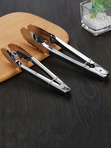 Juego de Pinzas de Cocina de Acero Inoxidable Resistentes al Calor para Cocinar, Asar a la Parrilla y Servir Alimentos en Venta - Product Image 3