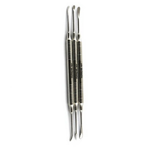 Lot de 3 instruments chirurgicaux dentaires : écarteurs périostiques, couteaux de décollement, écarteurs Goldman Fox, écarteurs de flap mucoperiostal pour usage buccal - Product Image 5