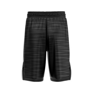 Uniforme de Baloncesto Personalizado, Pantalones Cortos Unisex con Logotipos del Equipo Impresos en la Parte Delantera y Trasera, Tallas Grandes, Transpirable, de Secado Rápido, 100% Malla de Poliéster - Product Image 3